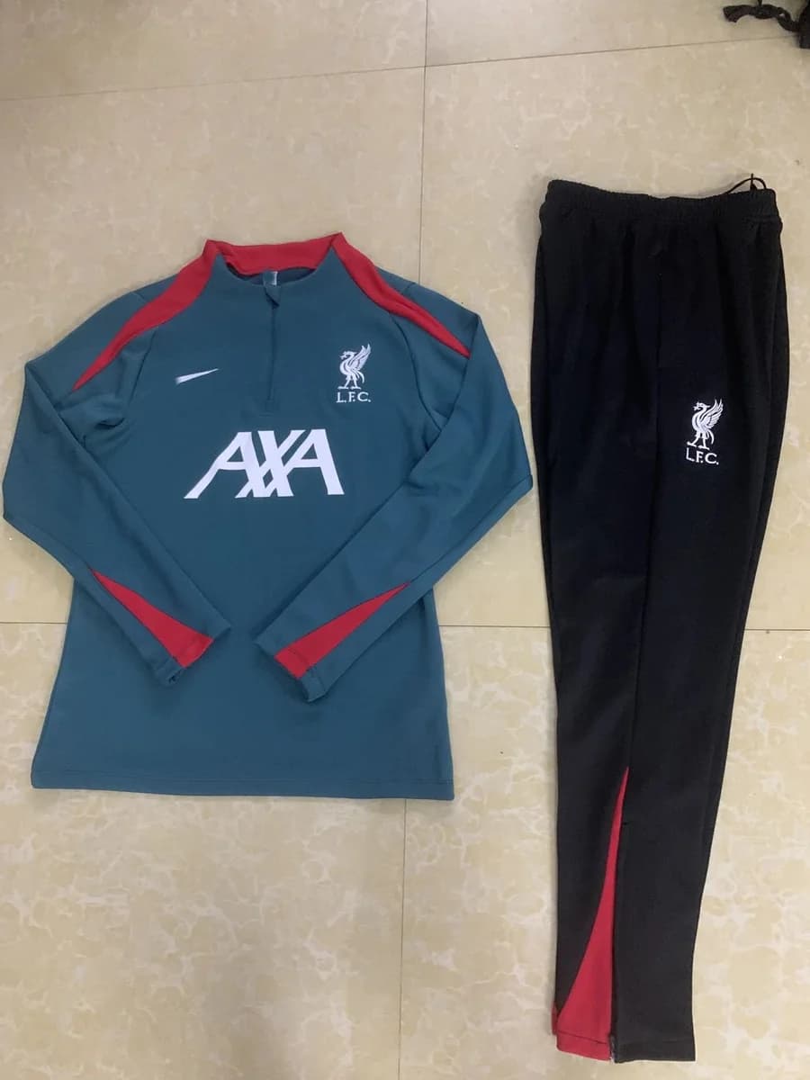 Nike Liverpool FC Training Set Teal/Red Tracksuit