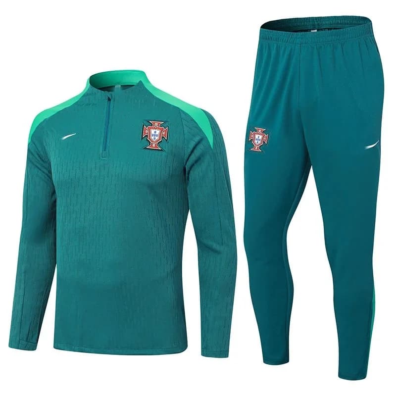 Nike Portugal Training Set Teal Green Tracksuit