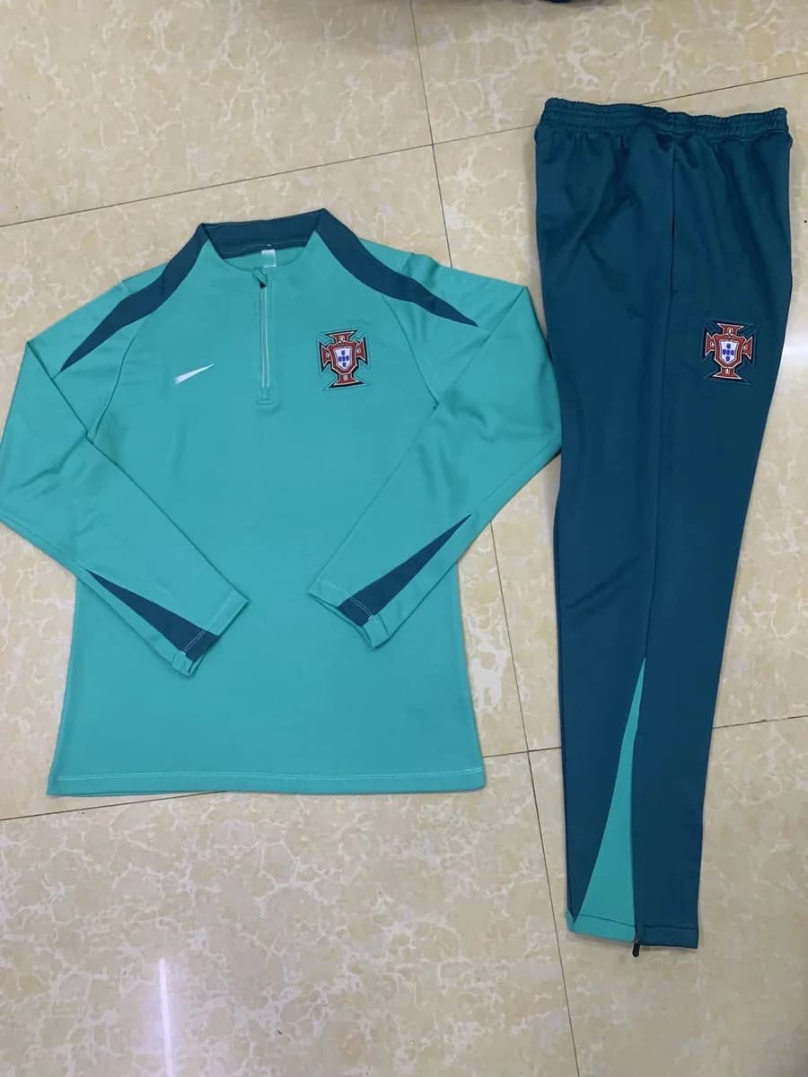 Nike Portugal Training Set Teal/Blue Tracksuit