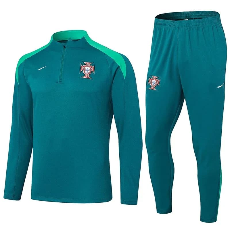 Nike Portugal Training Set Teal/White Tracksuit