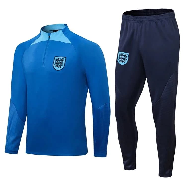 Nike Air Tech Fleece England Blue Training Set