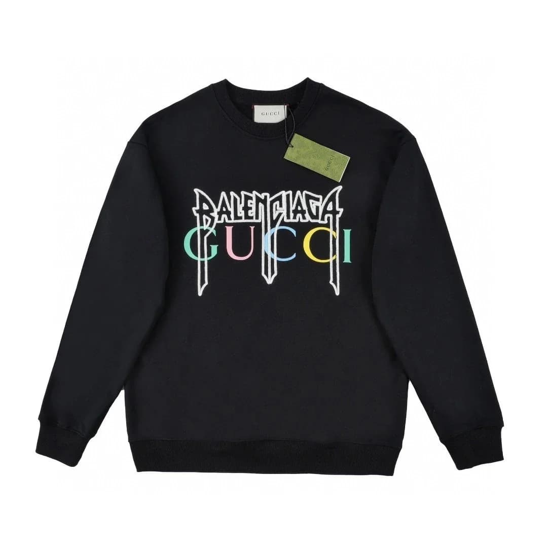 Gucci Balenciaga x Gucci Black Sweatshirt