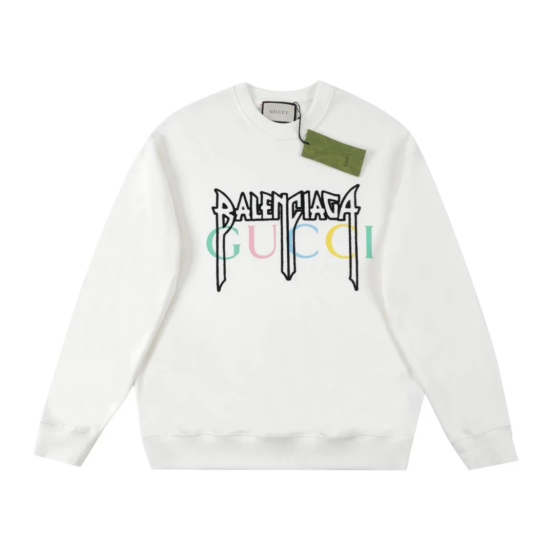 Gucci Balenciaga Collaboration White Sweatshirt