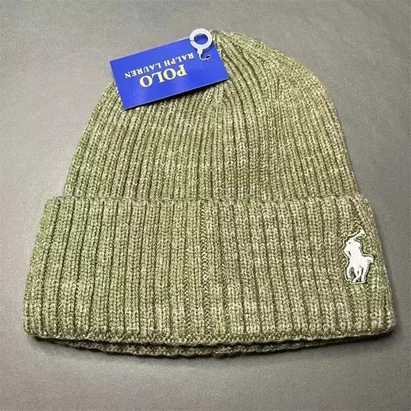 Polo Ralph Lauren Pony Beanie Olive Green Headwear