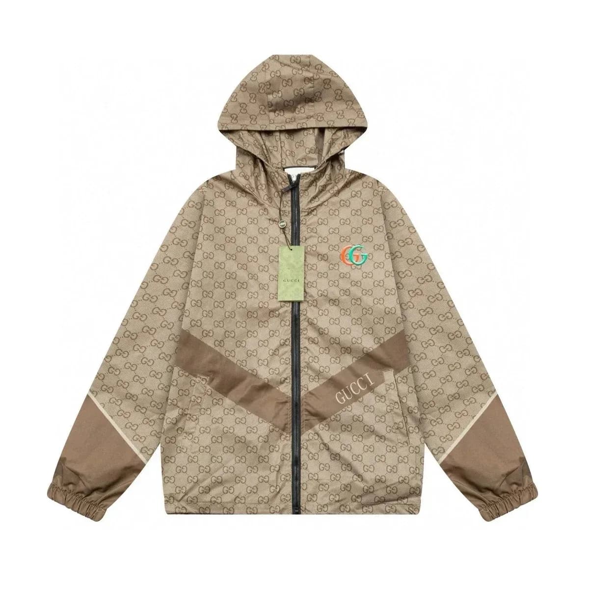 Gucci Gucci 1 Beige Monogram Jacket