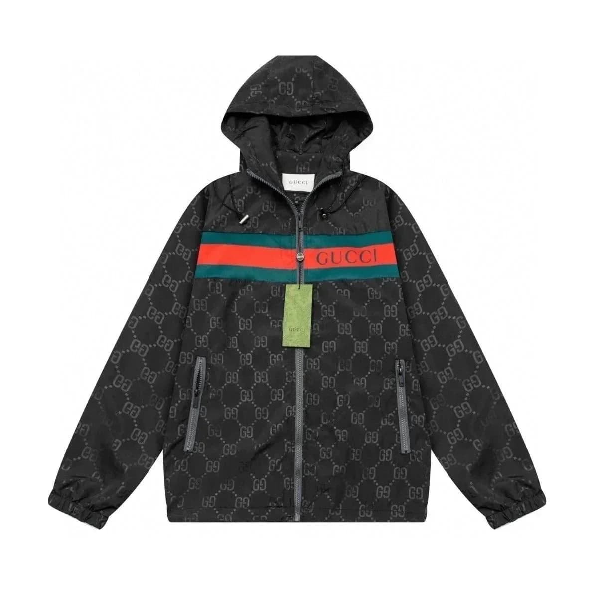 Gucci GG Monogram Jacket Black