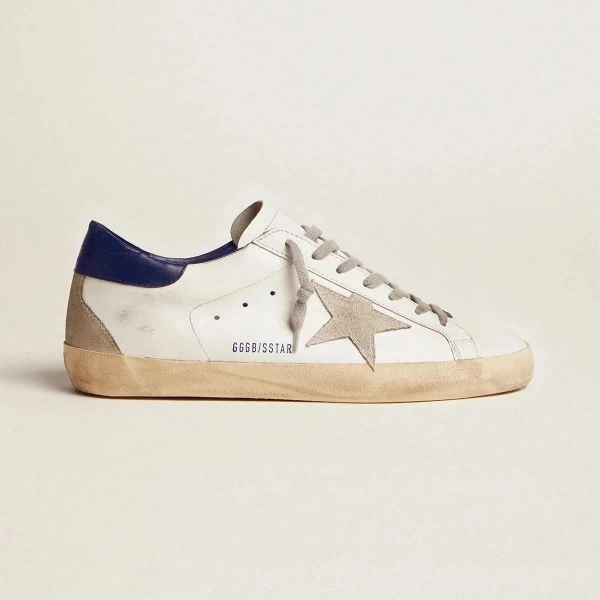Golden Goose Super-Star 02 White/Navy Sneakers