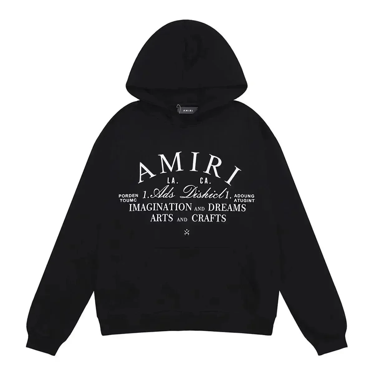 Amiri Black Imagination Hoodie