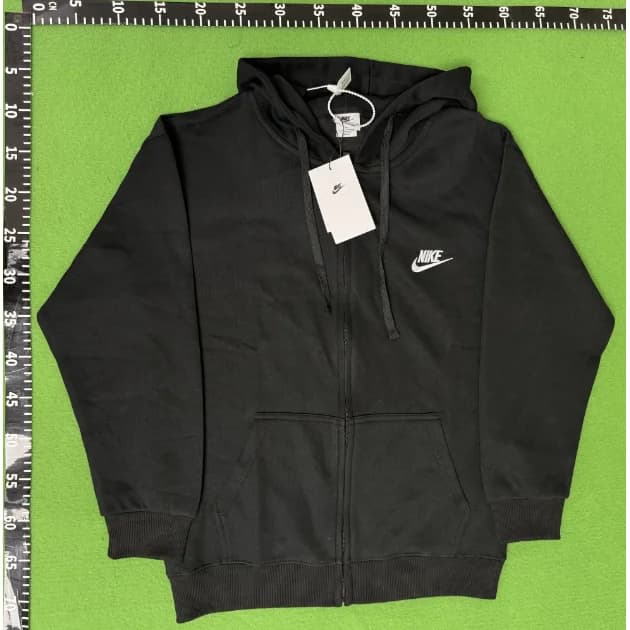 Nike NK拉链卫衣 黑色加绒 Hoodie