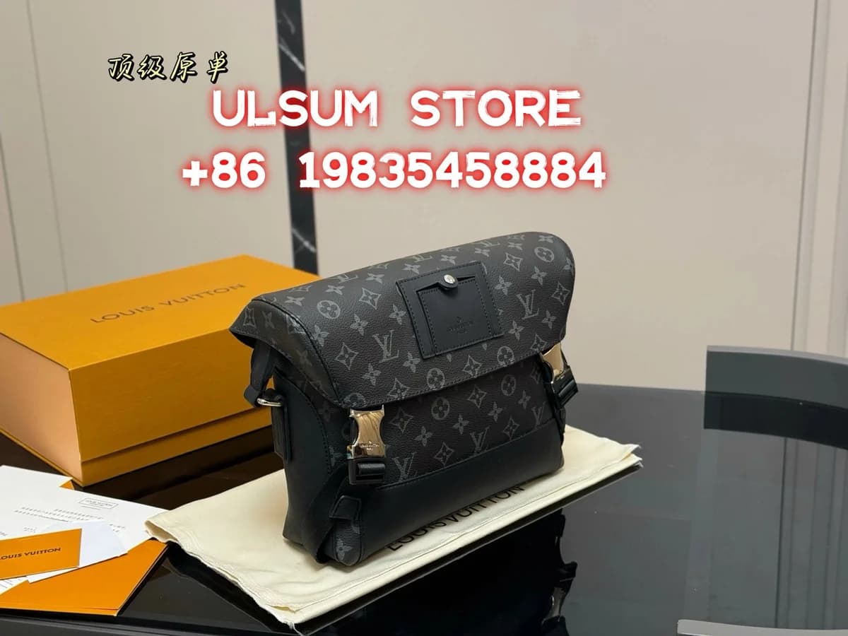 Louis Vuitton Tabi Monogram Crossbody Bag Black