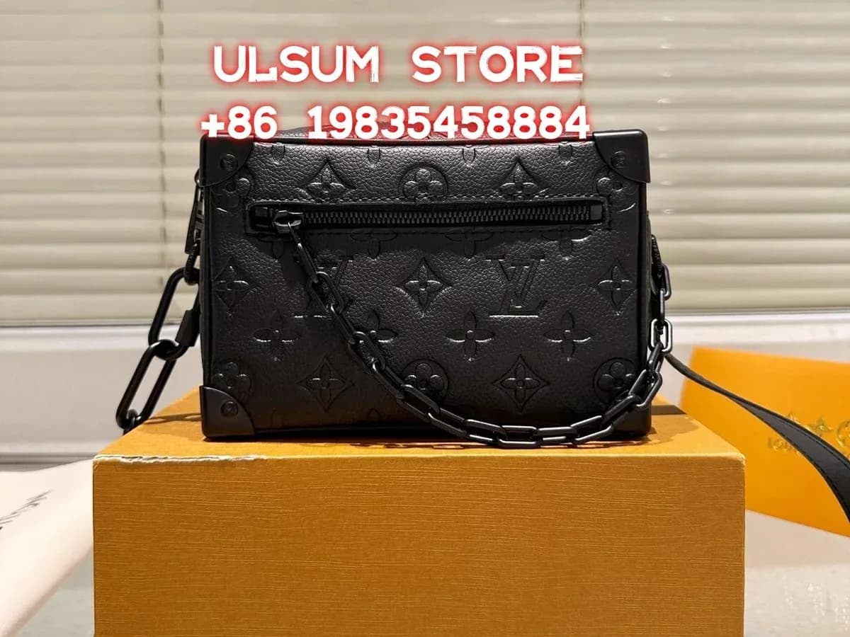 Louis Vuitton Tabi Monogram Chain Bag Black