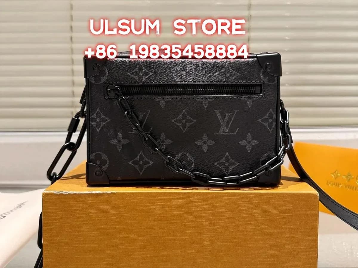Louis Vuitton Tabi Monogram Chain Bag Black