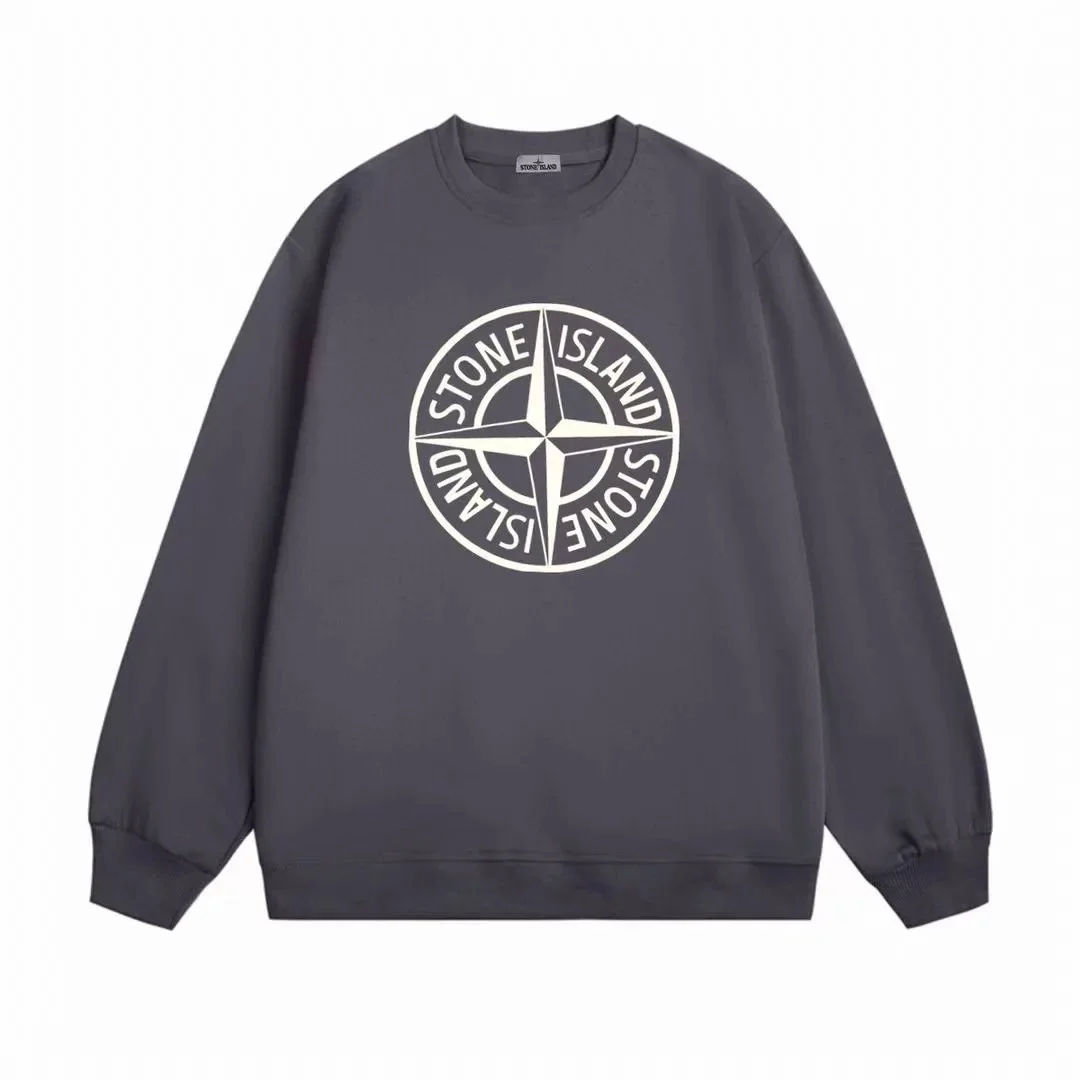 Stone Island 68-15 Grey Graphic Sweatshirt