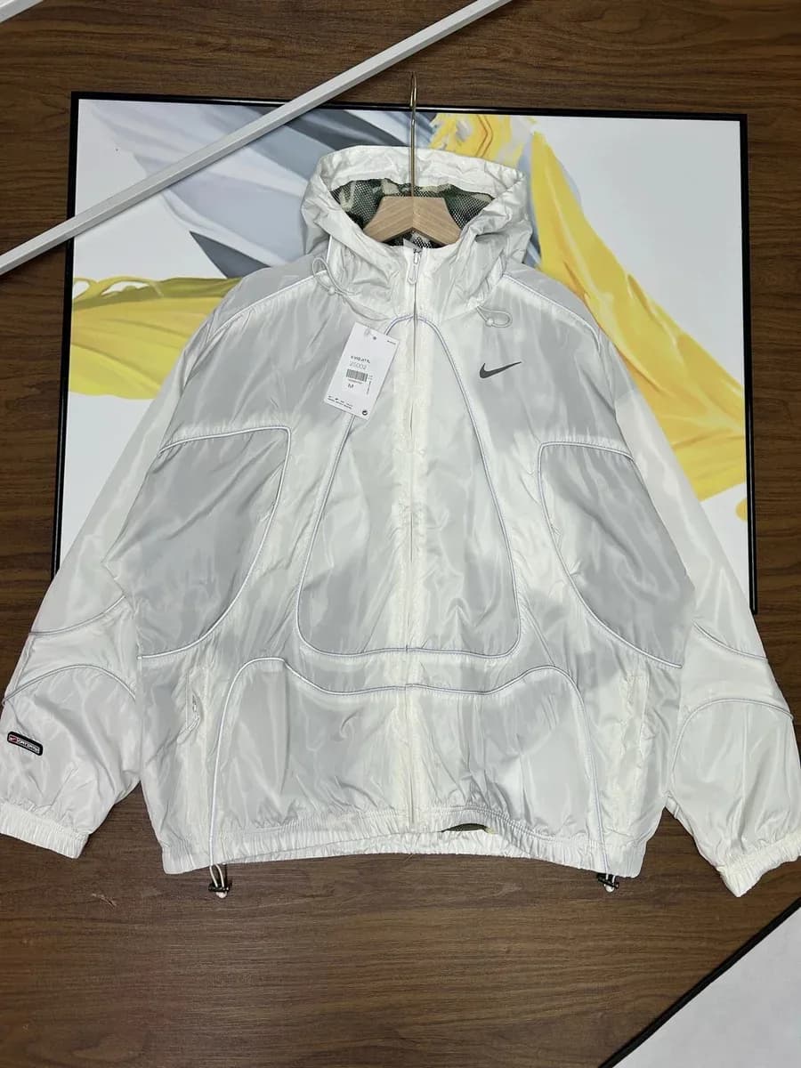 Nike Air Force 1 Reflective White Jacket