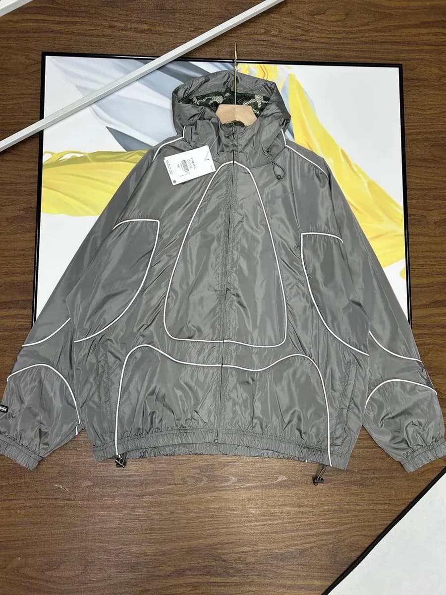 Nike Air Max Reflective Khaki Hooded Jacket