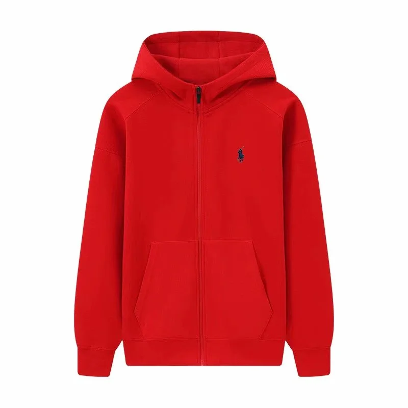 Polo Ralph Lauren QS23 Red Hoodie Jacket
