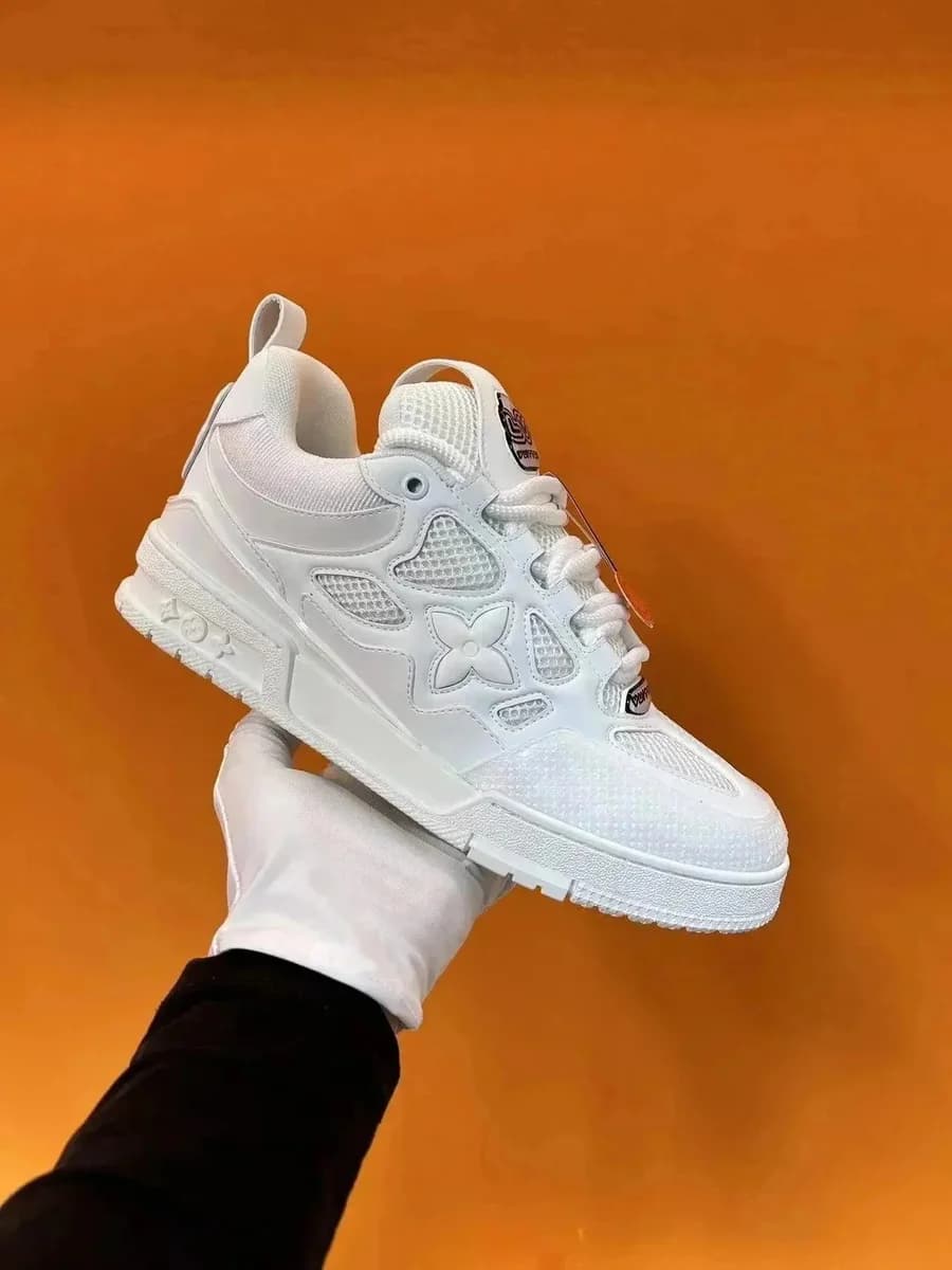 Louis Vuitton LV Trainer White Sneakers