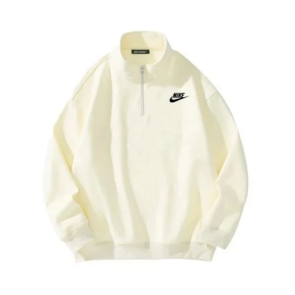 Nike Quarter-Zip Sweatshirt Cream