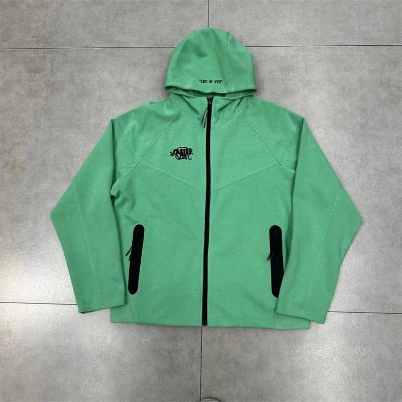 CCYK-001 Green Hooded Jacket