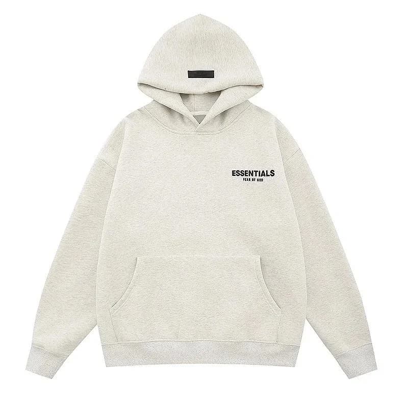 Fear of God Essentials Hoodie Oatmeal Sweatshirt