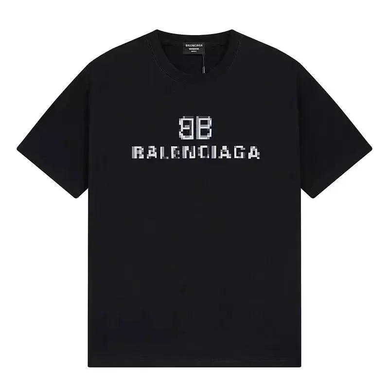 Balenciaga BB Logo Black T-Shirt