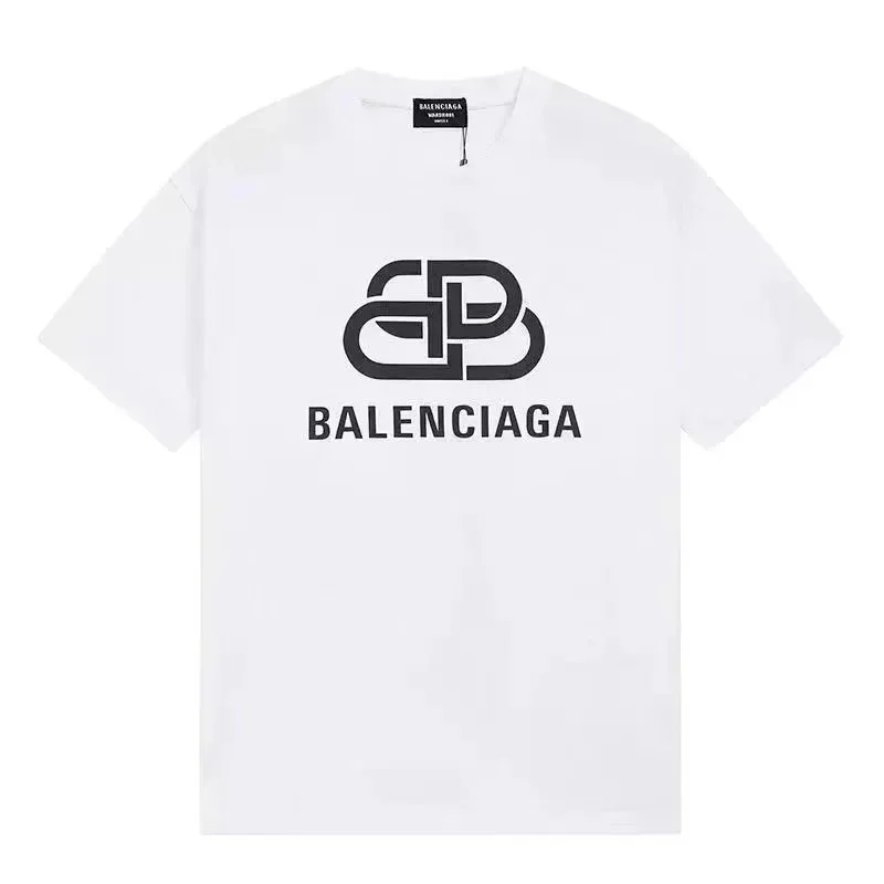 Balenciaga BB Logo White T-Shirt