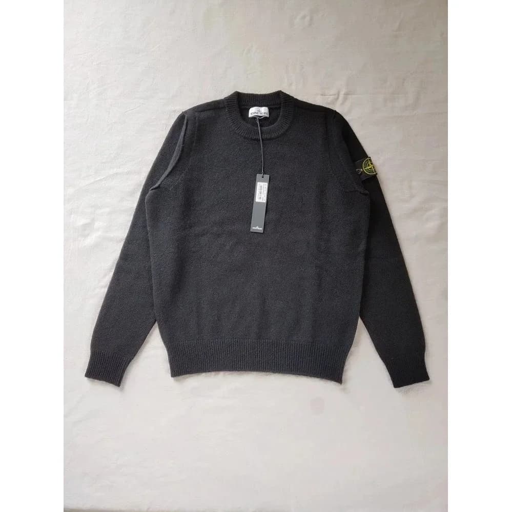 Stone Island 68-15 Crewneck Sweater Dark Grey