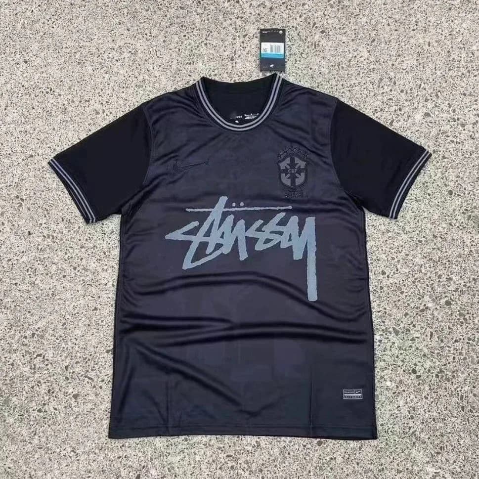 Stussy Black Stussy Script Jersey
