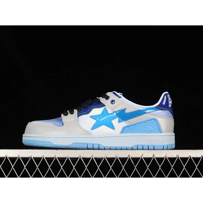 A Bathing Ape BAPE STA 93 Blue Star Sneakers