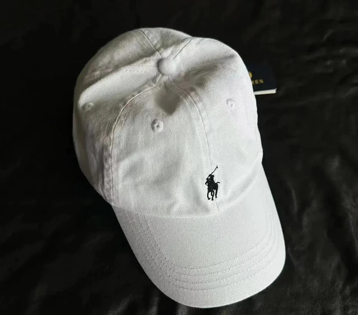 Ralph Lauren Polo Pony White Cap