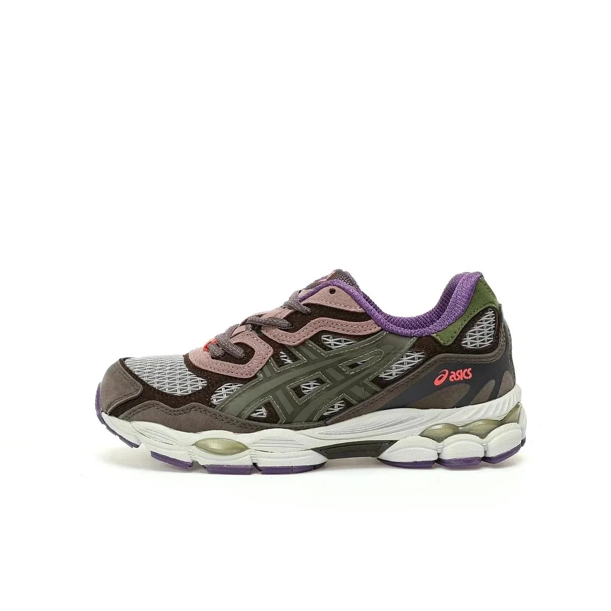 ASICS Gel-Nimbus 19 Olive/Plum Sneakers