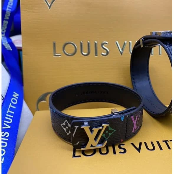 Louis Vuitton Tabi Multicolor Leather Bracelet