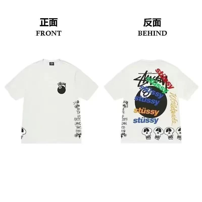 Stussy Stussy White Graphic T-Shirt