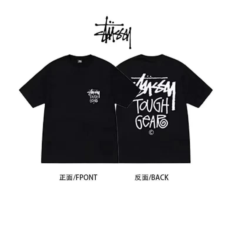 Stussy Tough Gear Black T-Shirt