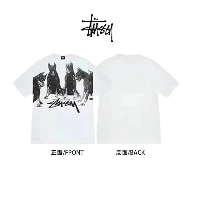 Stussy Basic Logo White T-Shirt