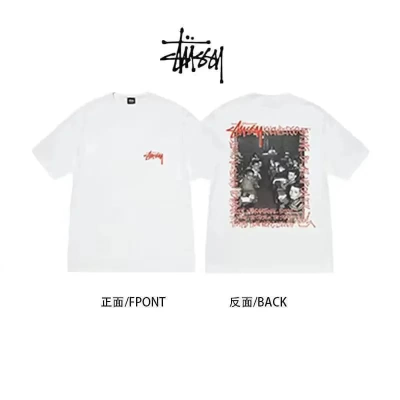 Stussy Stussy Basic Logo White T-Shirt