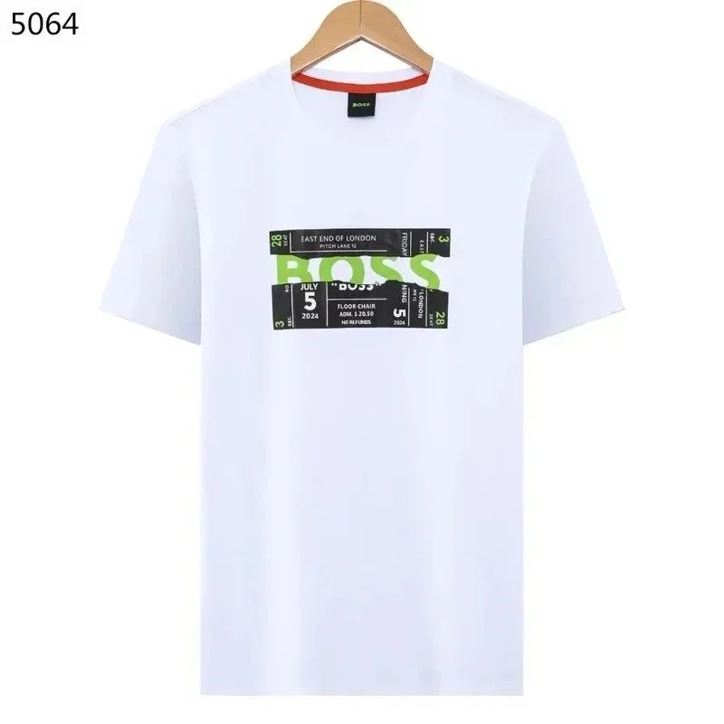 Hugo Boss White BOSS Graphic T-Shirt