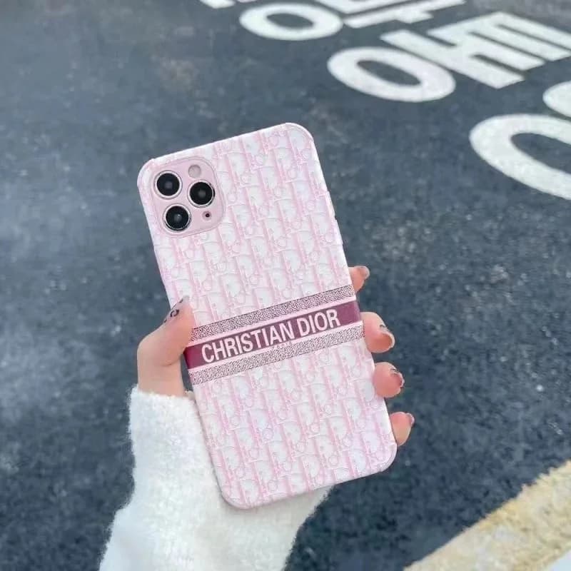 Dior Pink Oblique iPhone Case