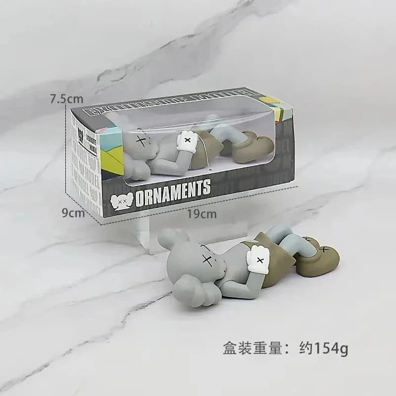KAWS Ornament Grey Figure Accessory
