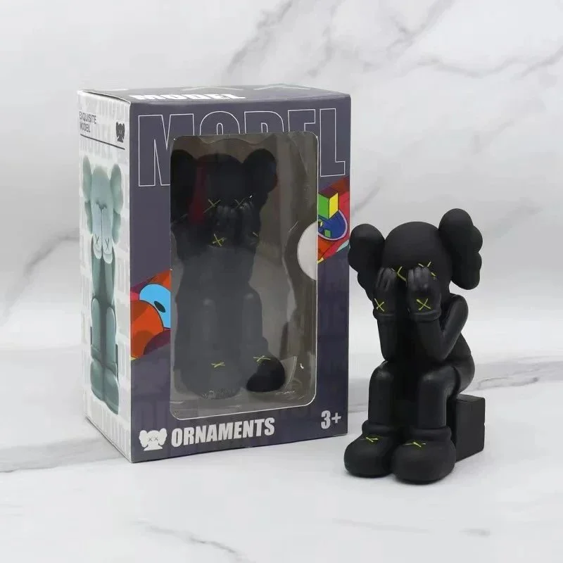 KAWS Ornament Black Figure Statue
