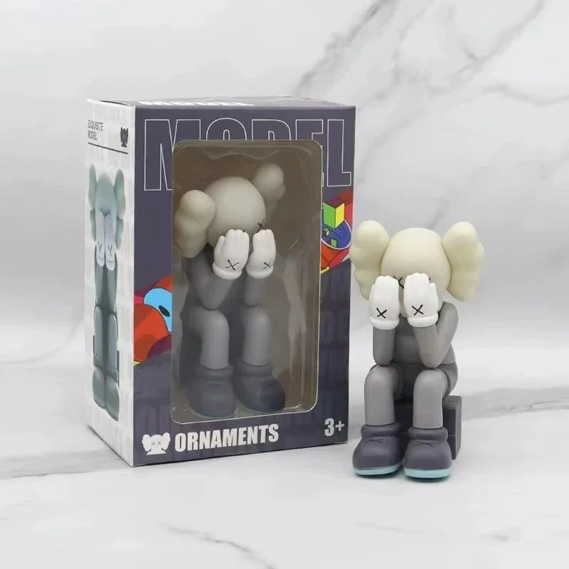 Kaws Ornament Figure Grey/White