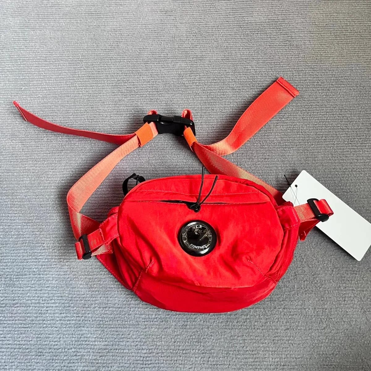 CP Company Goggle Red Waist Bag