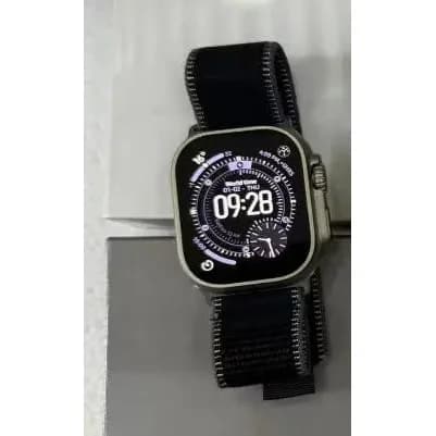 Apple Ultra Black Strap Smartwatch