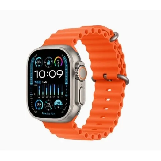 Apple Watch Ultra Orange Strap Smartwatch