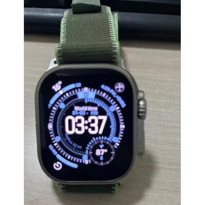 Apple Ultra ultra3 green strap Smartwatch