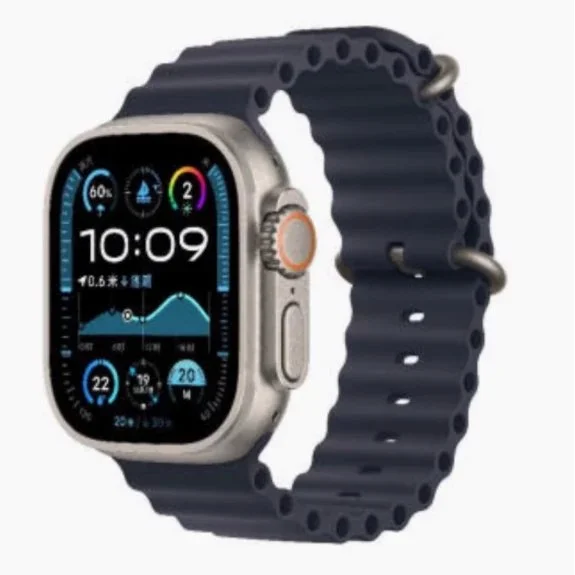 Apple Watch Series 10 Ultra 2 Black Straps Smartwatch
