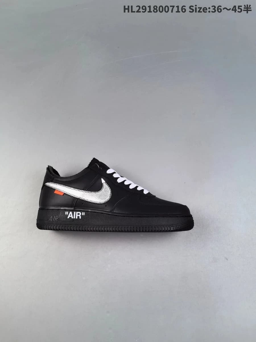 Triple Black Low-Top Sneakers with Attached Detail