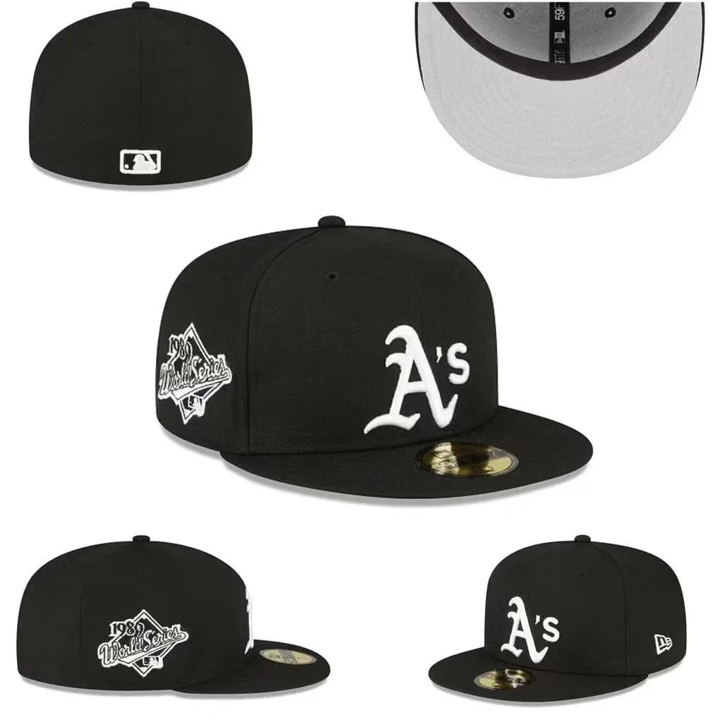 New Era 59FIFTY Oakland Athletics Black Cap