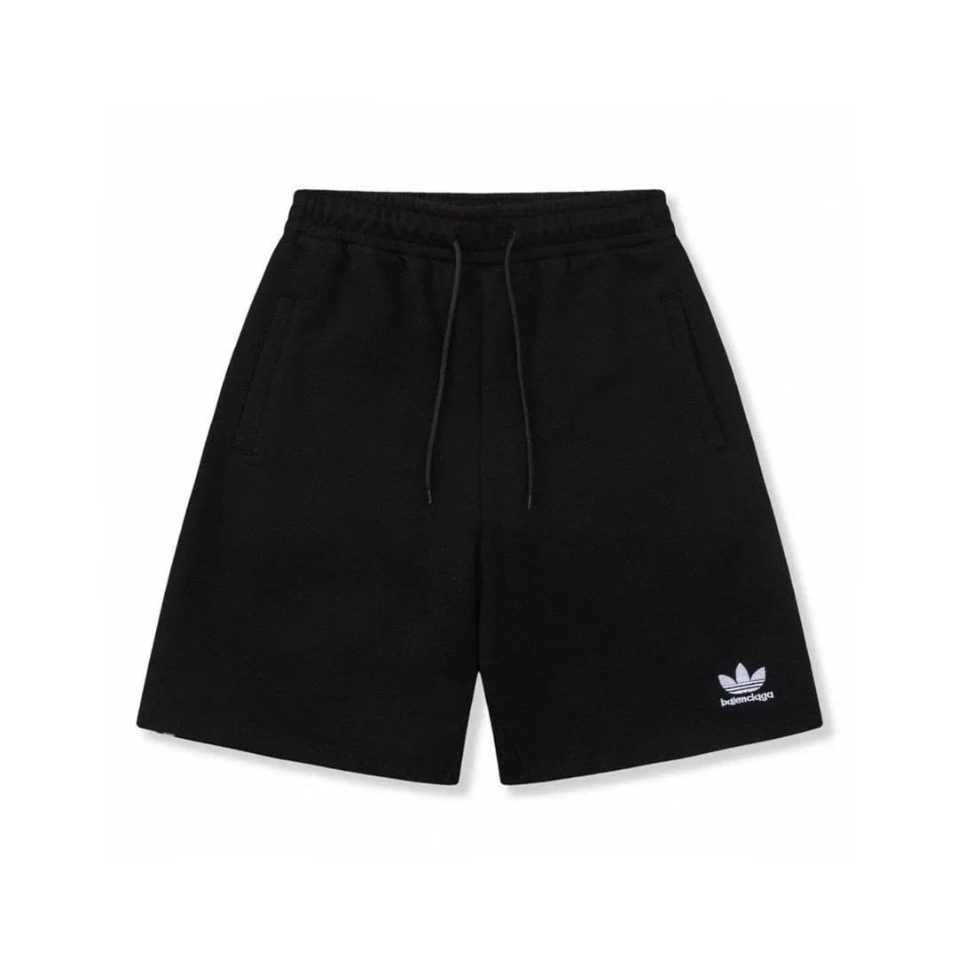 Balenciaga Black Cotton Shorts