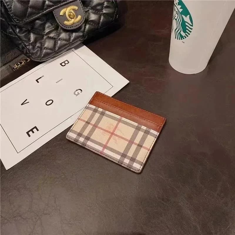 Burberry TB Monogram Card Holder Beige/Black